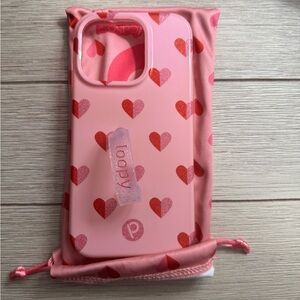 Loopy Pink Heart iPhone 15/15 pro Case